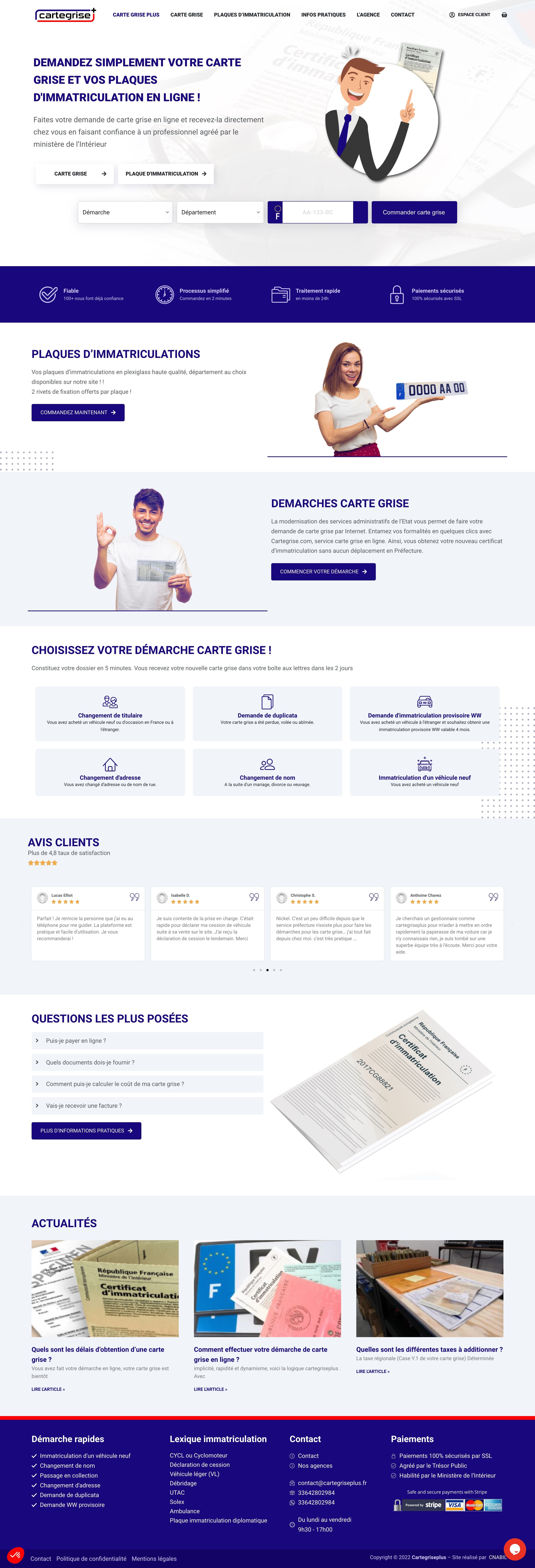 CarteGrise+ screenshot 1